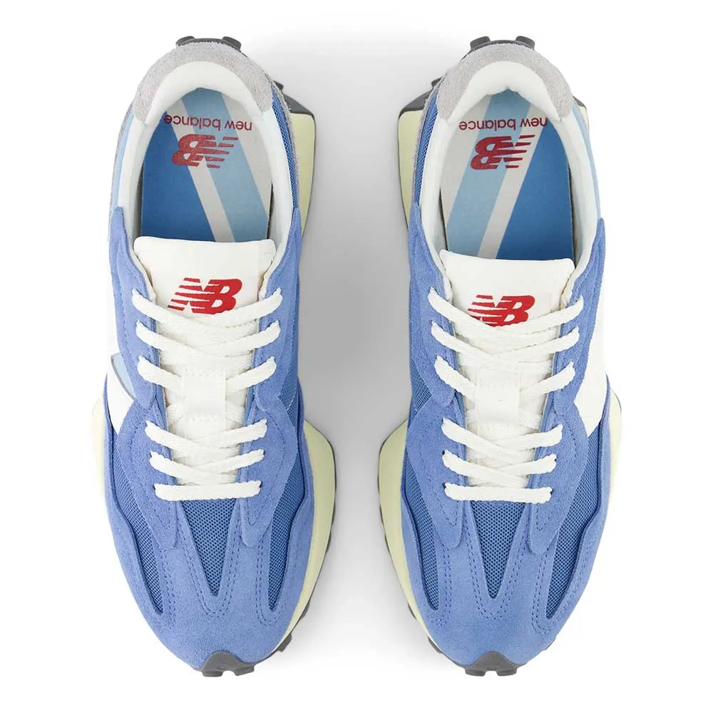 All Gender 327 Casual Shoe - Blue Laguna/Chrome Blue - Regular (D)