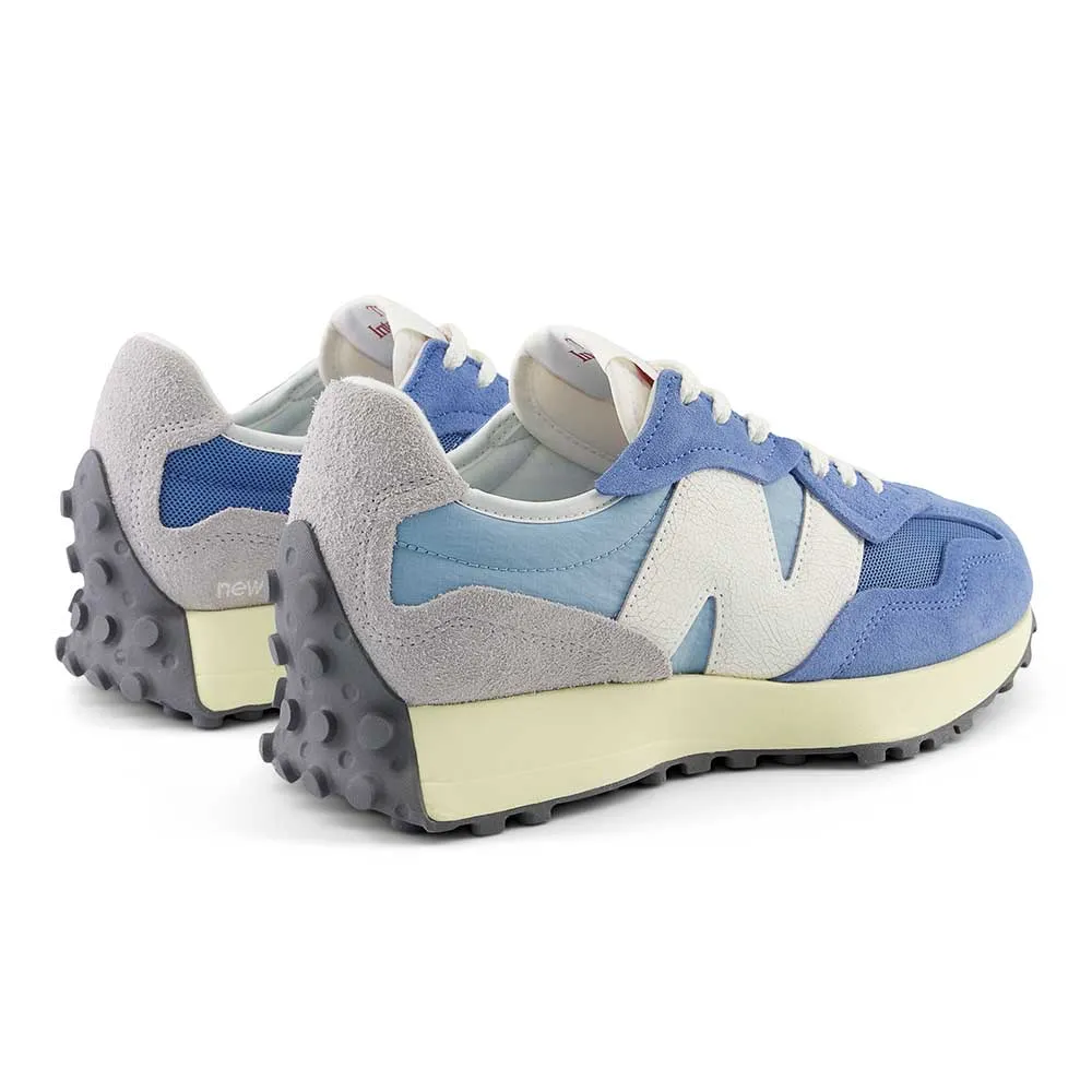 All Gender 327 Casual Shoe - Blue Laguna/Chrome Blue - Regular (D)