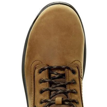 Ariat Men's Turbo 6" Carbon Toe WP Work Boot - Aged Bark - 10027335