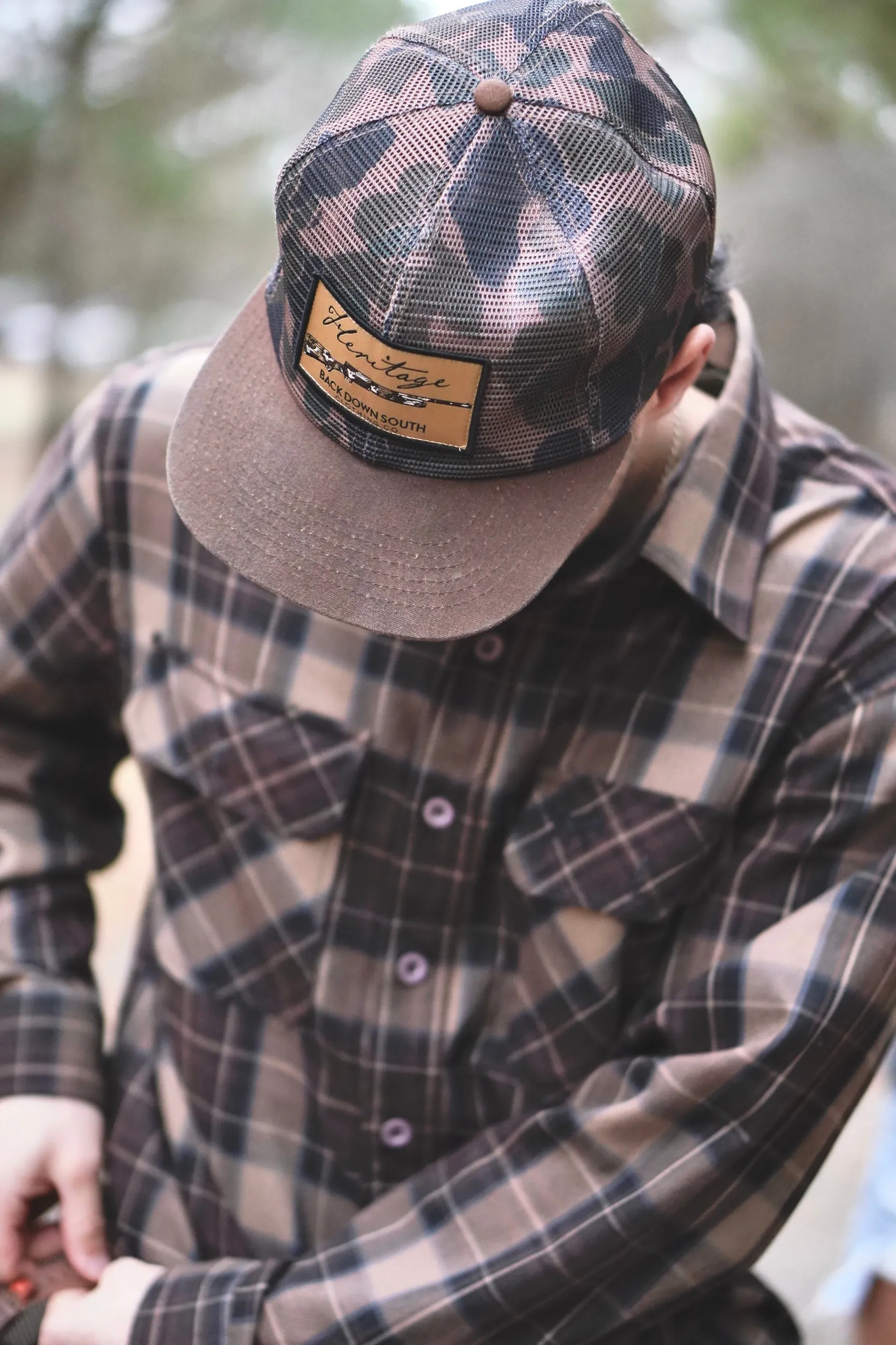 Deep Woods Flannel - Brown