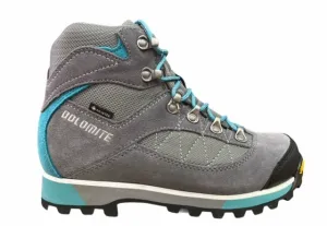 Dolomite scarponcino da trekking da donna Zernez GTX 248116 GG/DTG grigio canna di fucile-verde ottanio