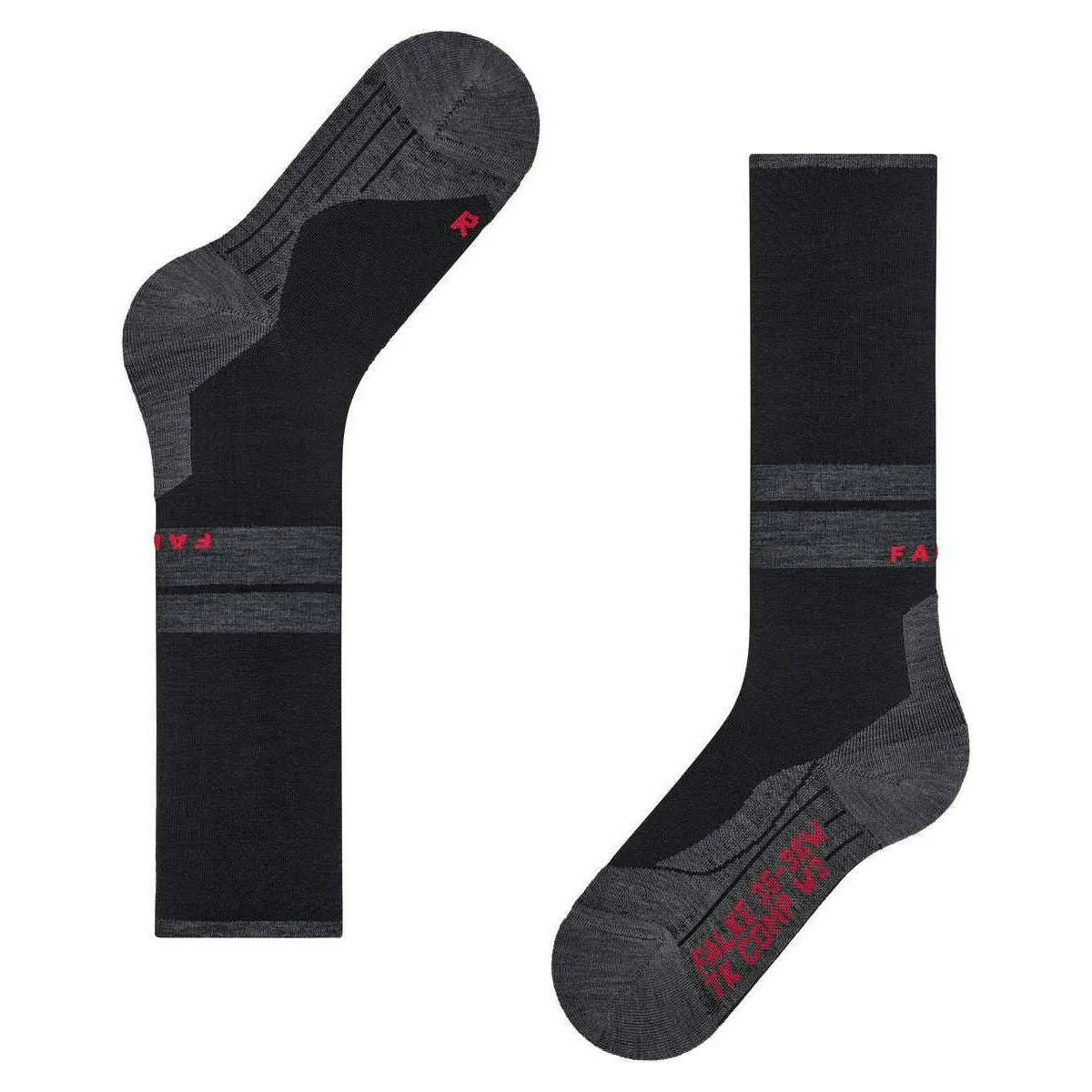 Falke TK Compression W2 Energy Trekking Knee-High Socks - Black