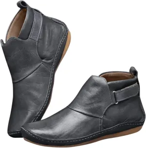 Gibobby Boots for Women Low Heel,Arch Support Booties Casual Flat Platform Short Ankle Booties Everyday Boots for Ladies