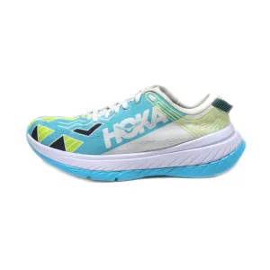 Hoka Carbon X Sport Shoes Leather Green Colour For Men