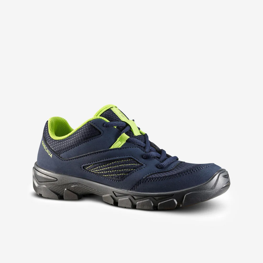 Kids' Lace-up Hiking Shoes - NH100 from size 35 to 38