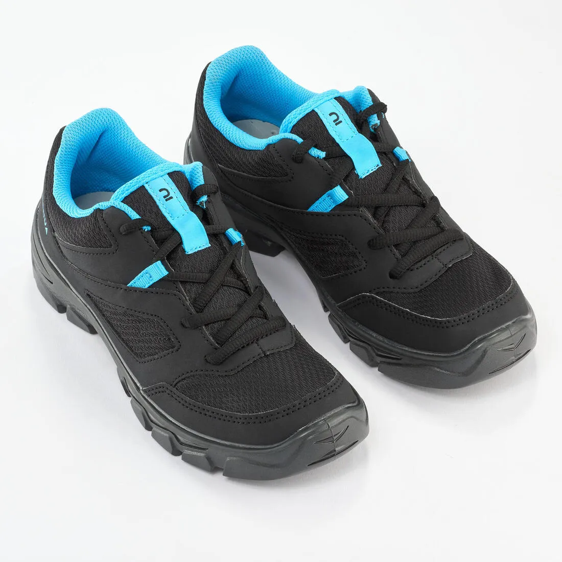 Kids' Lace-up Hiking Shoes - NH100 from size 35 to 38