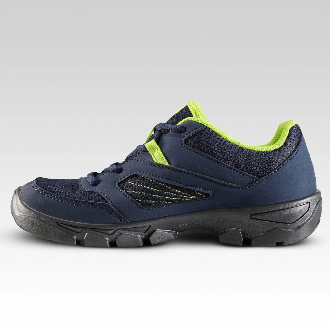 Kids' Lace-up Hiking Shoes - NH100 from size 35 to 38