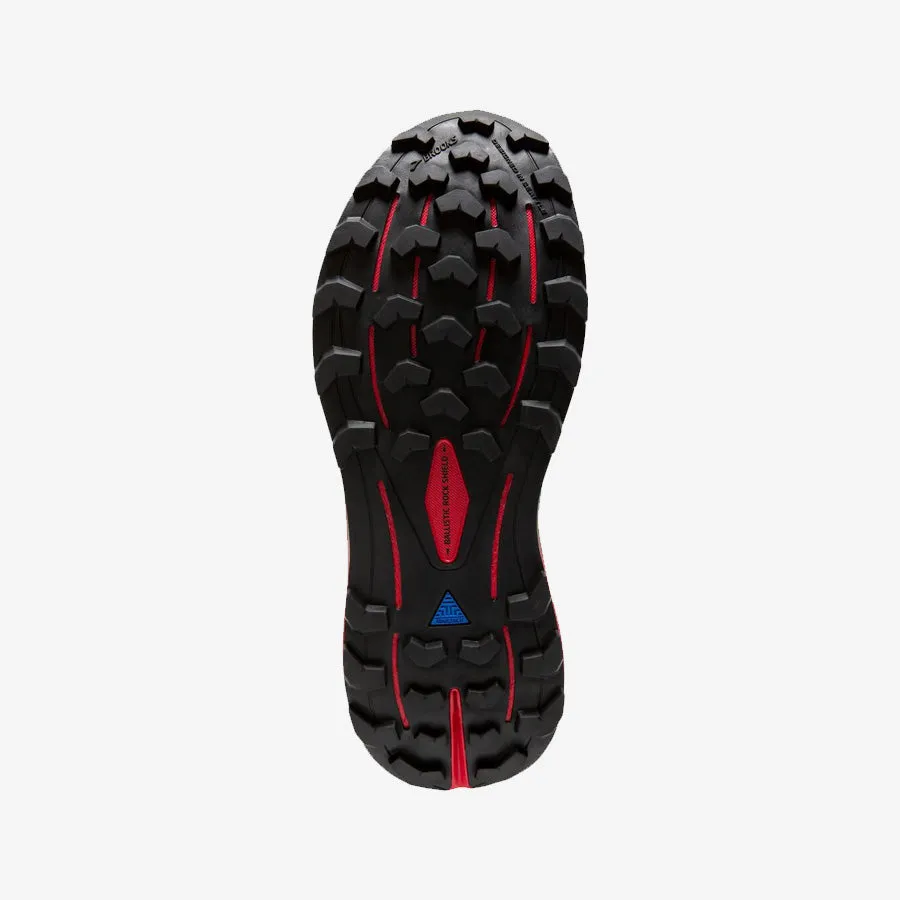 Men's Cascadia 16 (Black/Grey/Red)