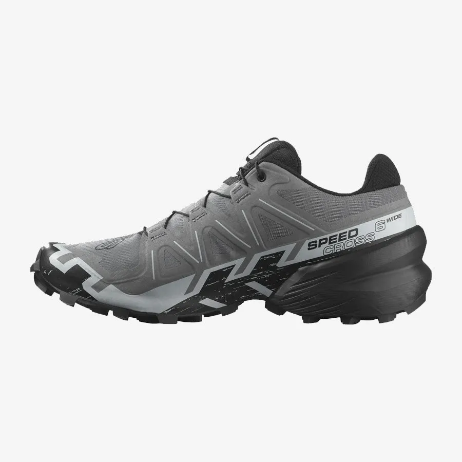 Men's Speedcross 6 Wide (Quiet Shade / Black / Pearl Blue)