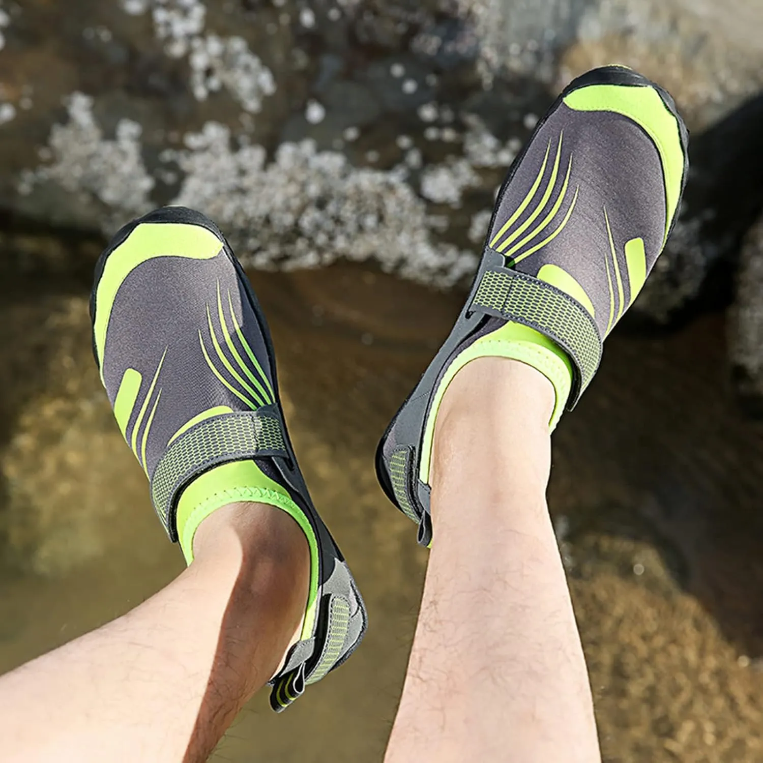 Mens Water Shoes Size 11 Wide Width Breathable Non Slip Athletic Mens Water Hiking Shoes Quick Dry Water Shoes for Men Quick Drying Sports Aqua Shoes for Pool Beach Surf Walk Water Yoga