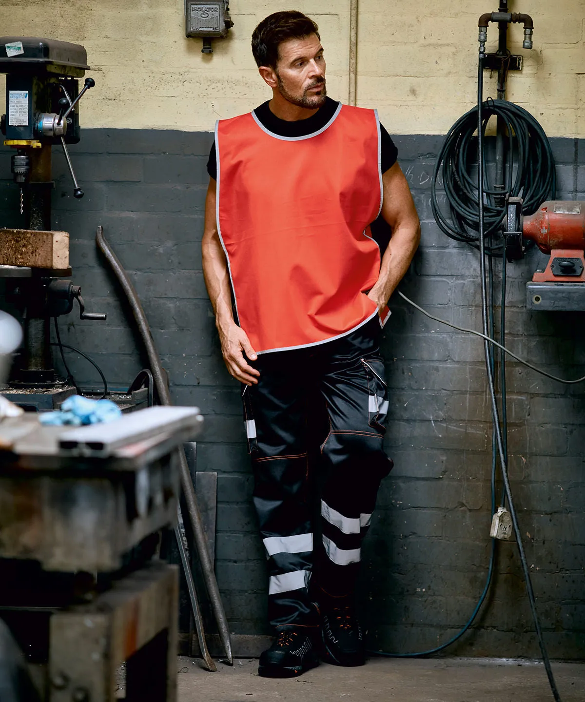 Sapphire - Hi-vis reflective border tabard (HVJ259)