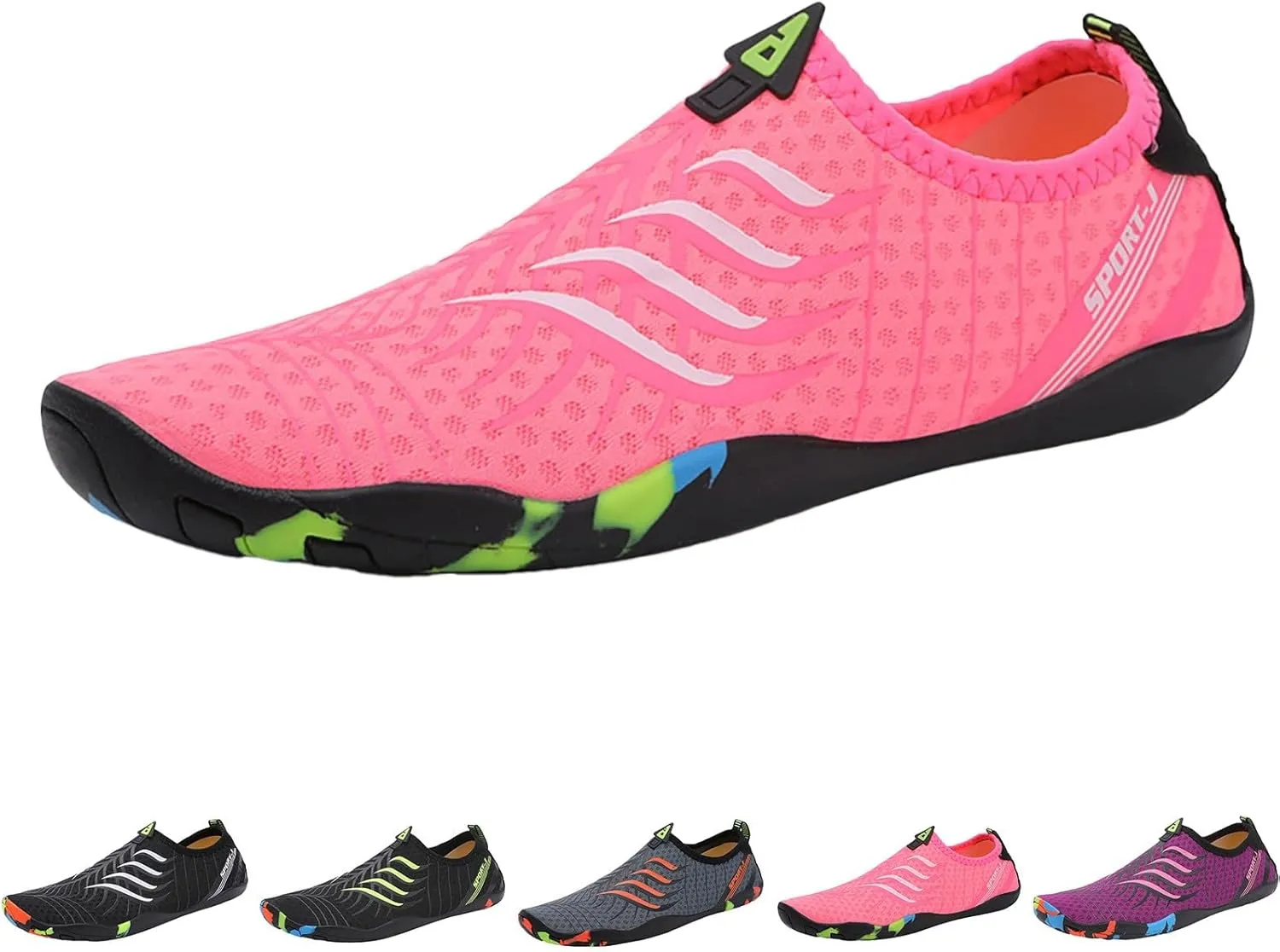 Water Shoes Mens Quick Dry Aqua Sock Water Shoes Hiking Men Extra Wide Water Shoes for Women Quick Drying Sports Aqua Shoes Non Slip Shoes for Beach Swim Pool River Boating Surf