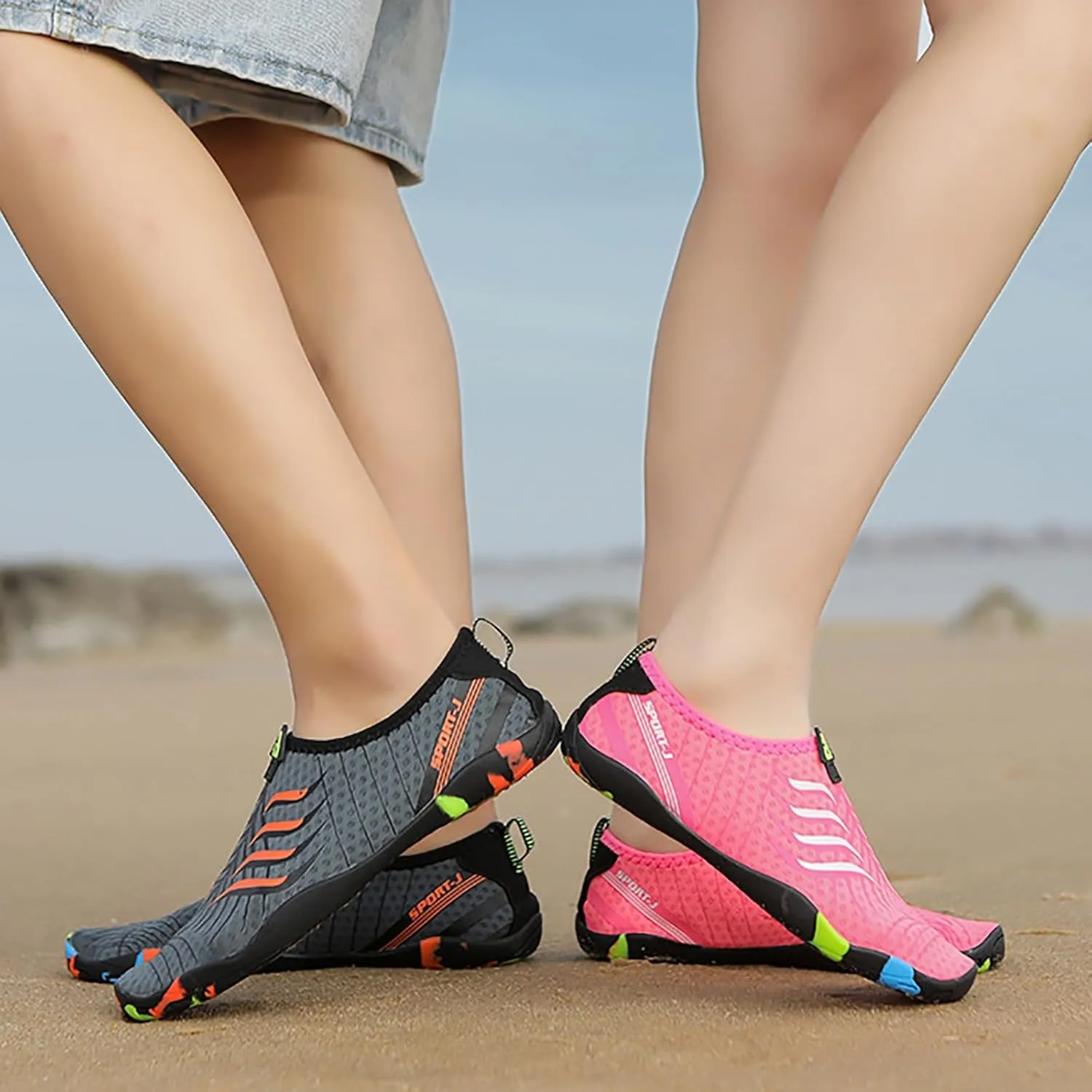Water Shoes Mens Quick Dry Aqua Sock Water Shoes Hiking Men Extra Wide Water Shoes for Women Quick Drying Sports Aqua Shoes Non Slip Shoes for Beach Swim Pool River Boating Surf