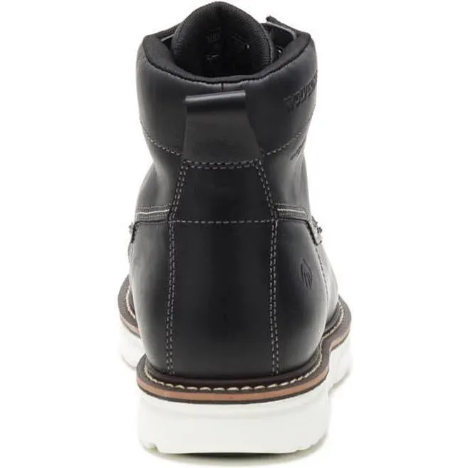 Wolverine Men's I-90 Durashock 6" Soft Toe WP Wedge Work Boot Black W200147