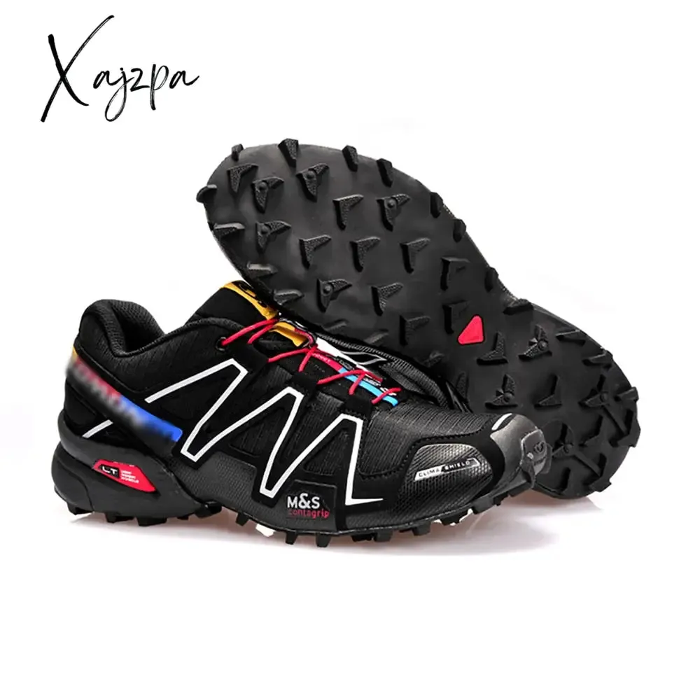 Xajzpa - Men Sneakers Breathable Running Shoes Canvas Outdoor LightWeight Comfortable Sneakers For Male Casual Sport Tennis Shoes