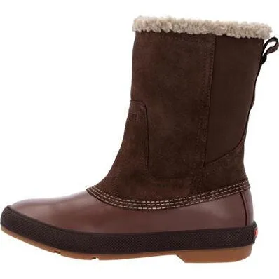 Xtratuf Women's Legacy Lte WP Slip Resist Pull On Work Boot -Brown- XWLP900